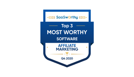 top 3 most worthy software badge