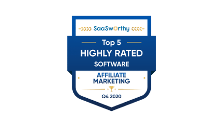 top 5 highly rated software badge
